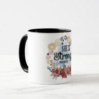 Sublimação de Mug Cristão Bonito