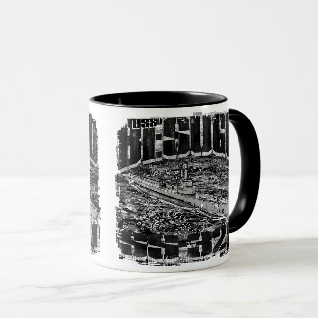Caneca Submarino Besugo Combo Mug (Frente Esquerda)