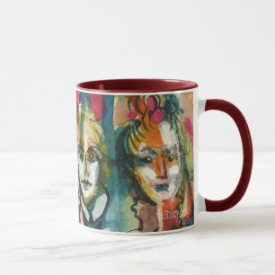 Caneca subtil da aguarela das senhoras II