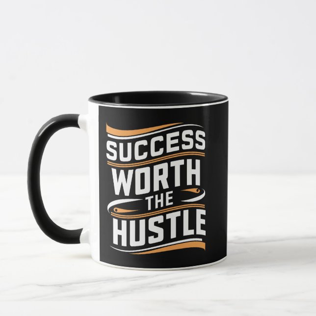 Caneca Sucesso digno do Hustle (Esquerda)