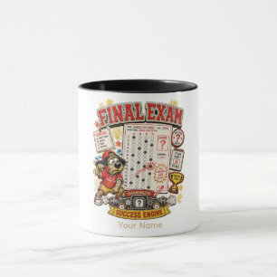 Caneca Sucesso no Exame Final Pendente de Personalizado D