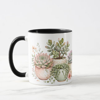 Caneca Suculentas Botânicas "Aloe You Vera Much"