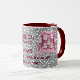 Caneca Suéter de Natal Brega 3º Lugar Vencedor do Concurs