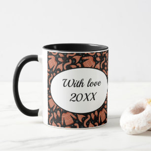 Caneca Suéter de Natal Feio Brancos