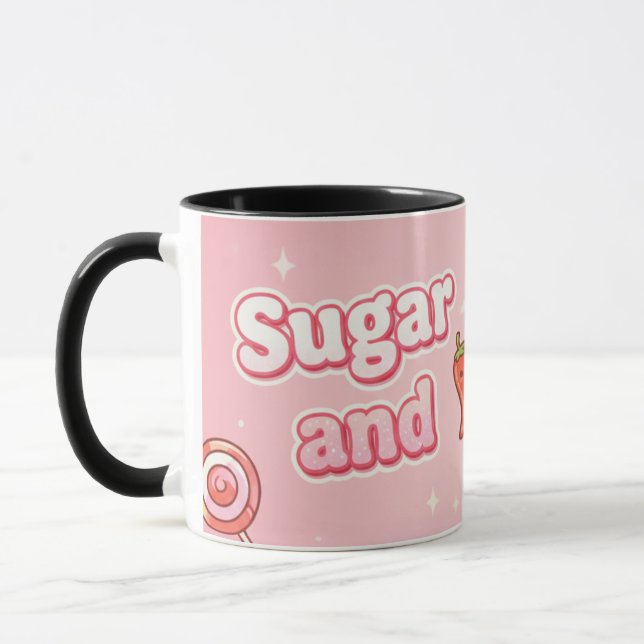 Caneca Sugar amd Spicy - Funny (Esquerda)