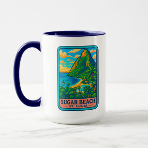 Caneca Sugar Beach Rua Lucia Coffee Mug