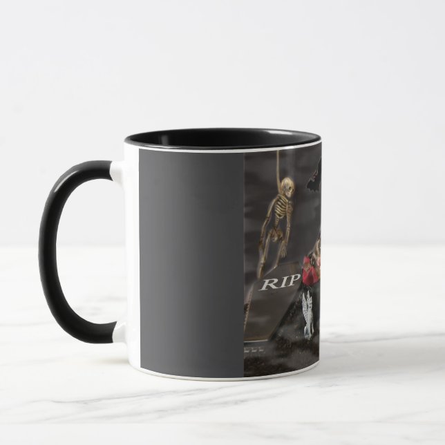 Caneca Sugar Glider Halloween (Esquerda)
