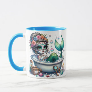 Caneca Sugar Skull Bubble Bath