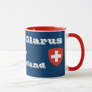 Caneca Suiça:  Cantão Glarus Mug