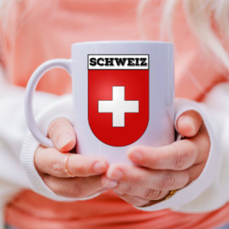 Caneca Suiça de armas | Schweiz Wappen