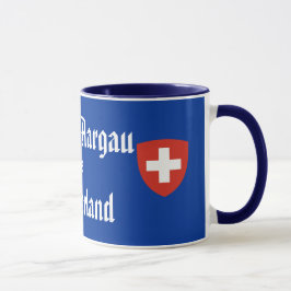 Caneca Suiça: Kanton Aargau Mug