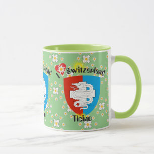 Caneca Suíça Suisse Svizzera Svizra Switzerland taça