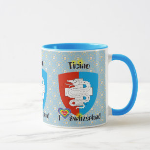 Caneca Suíça Suisse Svizzera Svizra Switzerland taça