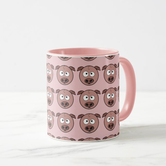 Caneca Suínos (Frente Esquerda)