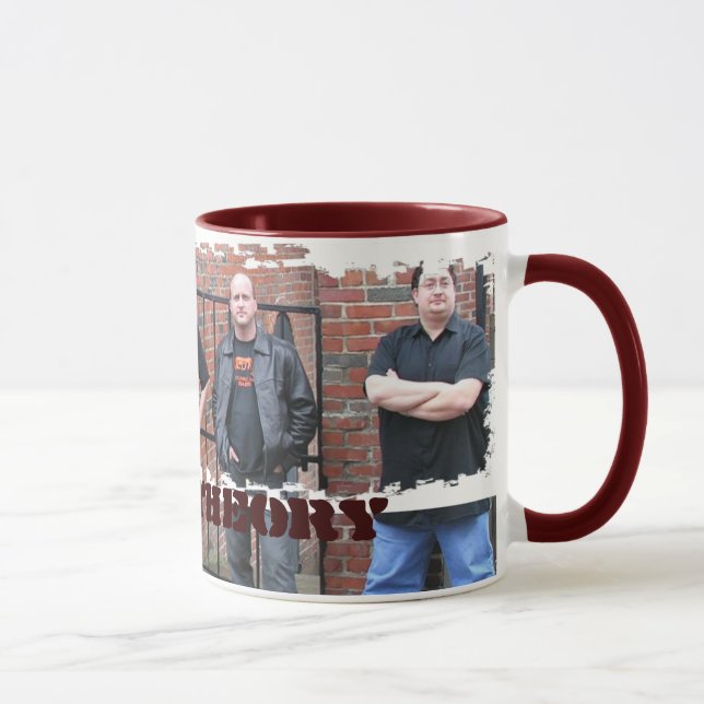 Caneca suja da campainha da beira - personalizada (Direita)