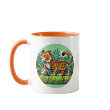 "Sumatran Tiger Mug - Design da selva