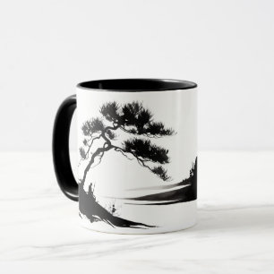 Caneca Sumi-e.#1