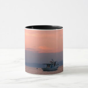 Caneca Summer Spirit Sea Sunset Photo Ringer Combo Mug