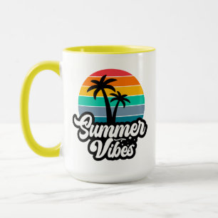 Caneca Summer Vibes Lago Tropical Scene-32922