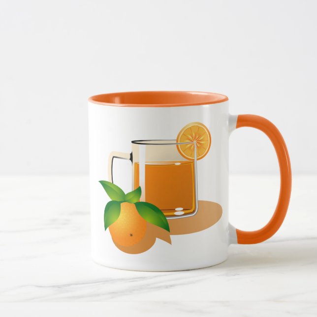 Caneca Sumo de laranja (Direita)