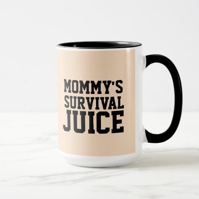 Caneca SUMO DE VIVÊNCIA DA MAMÃE DE pai CAFÉ MUG (Direita)
