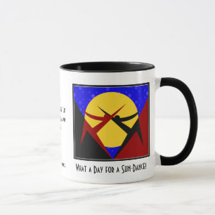 Caneca Sun Dance (Mug Cerâmico Personalizado)