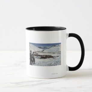 Caneca Sun Valley, ID - Cena de inverno de Sun Valley
