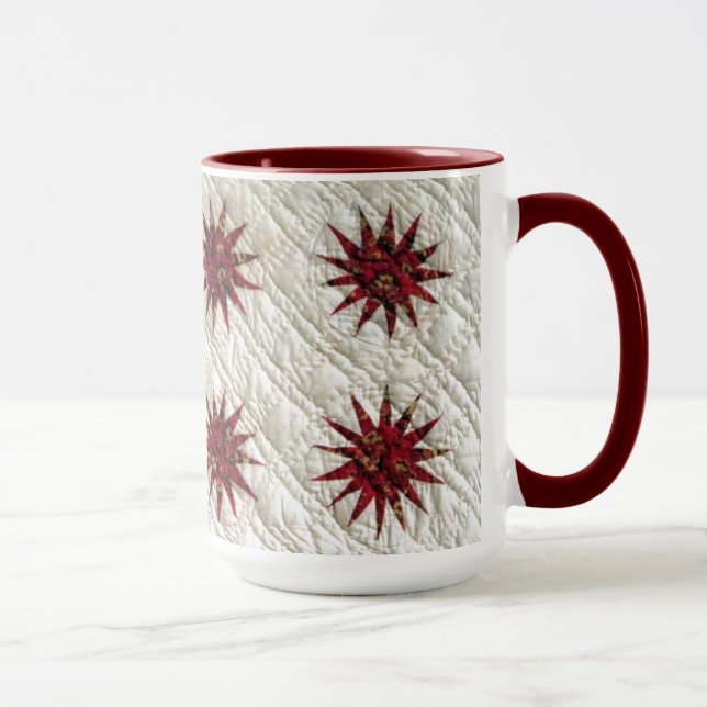 Caneca Sunburst Quilt (Direita)