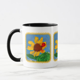 Caneca Sunflower "Art by Kids" Mug