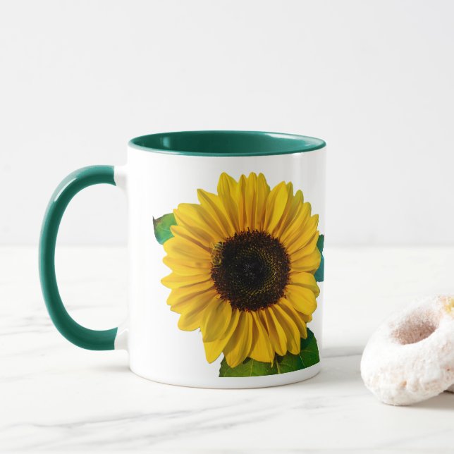 Caneca Sunflower Bright (Com Donut)