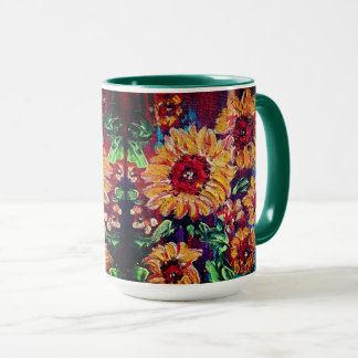 Caneca Sunflowers Mug