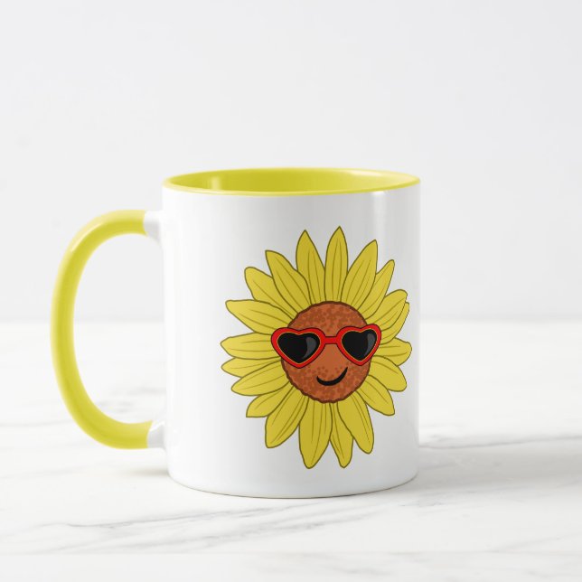 Caneca Sunglass Sunflower (Esquerda)