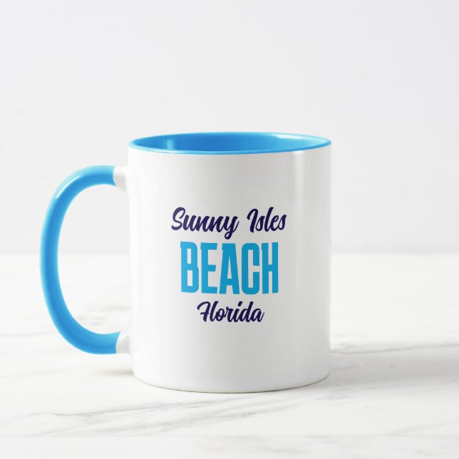 Caneca Sunny Isles Beach Florida Coffee Mug (Esquerda)