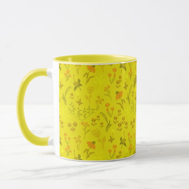 Caneca Sunny Meadow Flowers (Esquerda)