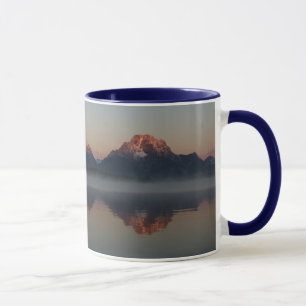 Caneca Sunrise no Parque Nacional de Jackson Dam Grand Te