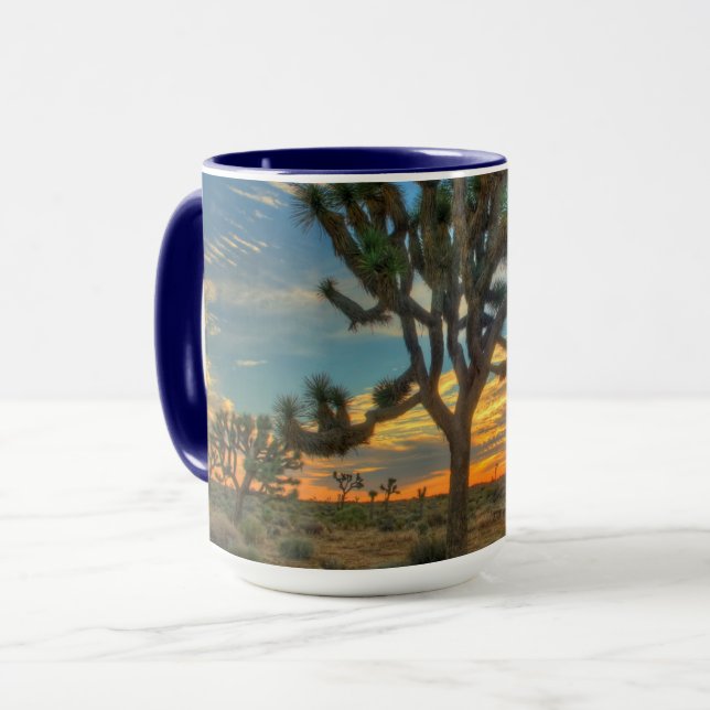 Caneca Sunrise No Parque Nacional Joshua Tree (Frente Esquerda)