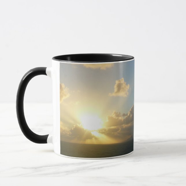Caneca Sunrise sobre San Juan II Porto Rico (Esquerda)