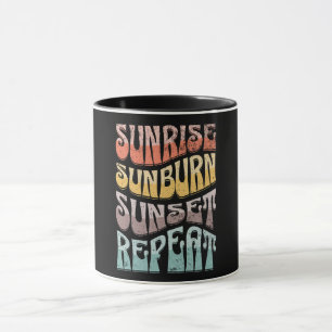 Caneca Sunrise Sunset Repetir