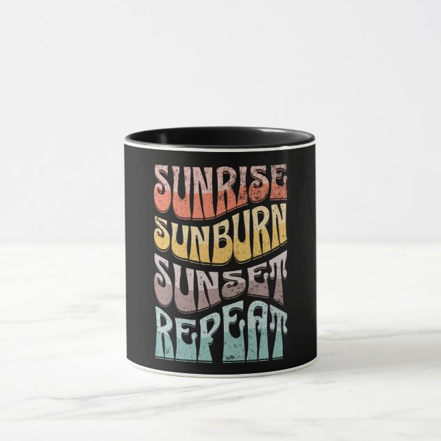 Caneca Sunrise Sunset Repetir (Centro)