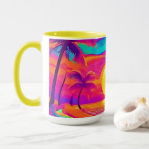 Sunset Azul e Laranja