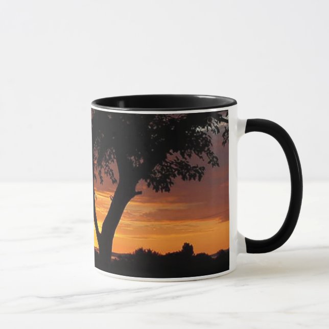 Caneca Sunset Laranja (Direita)