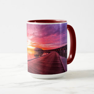 Caneca Sunset na Ilha das Maldivas   Water Villas Resort
