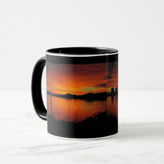 Caneca Sunset na praia de Pensacola