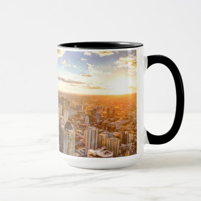 Caneca Sunset Over Chicago (Direita)