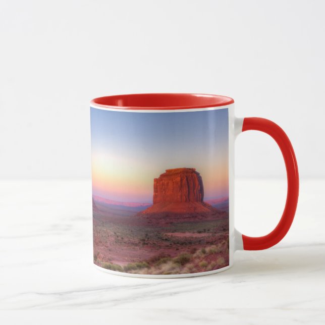 Caneca Sunset sobre Arizona do Vale do Monumento (Direita)