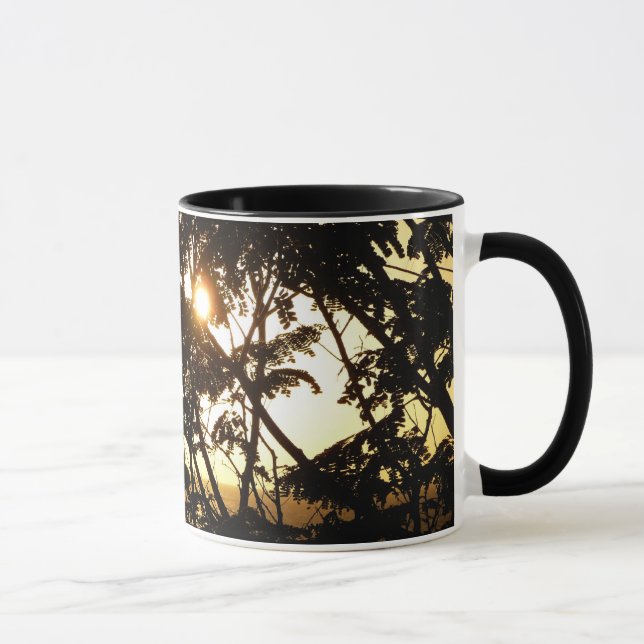 Caneca Sunset Through Tres I Fotografia Tropical (Direita)