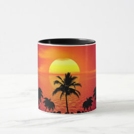 Caneca Sunset tropical
