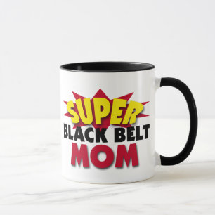 Caneca Super Black Belt Mãe