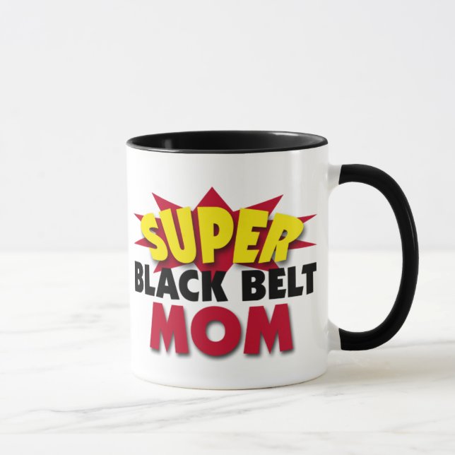 Caneca Super Black Belt Mãe (Direita)