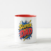 Super Dad Pop Art Explosão